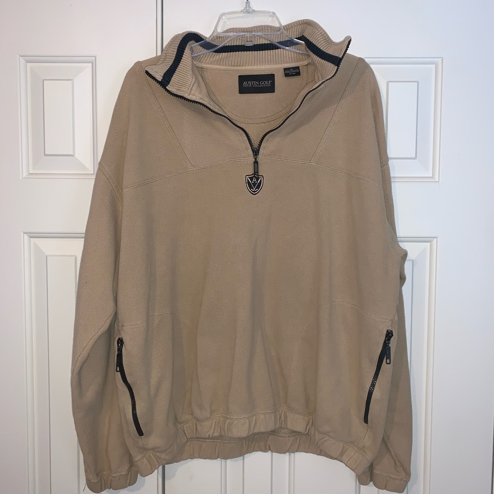 EUC Austin Golf  Collection 1/4 Zip Pullover Sz XL